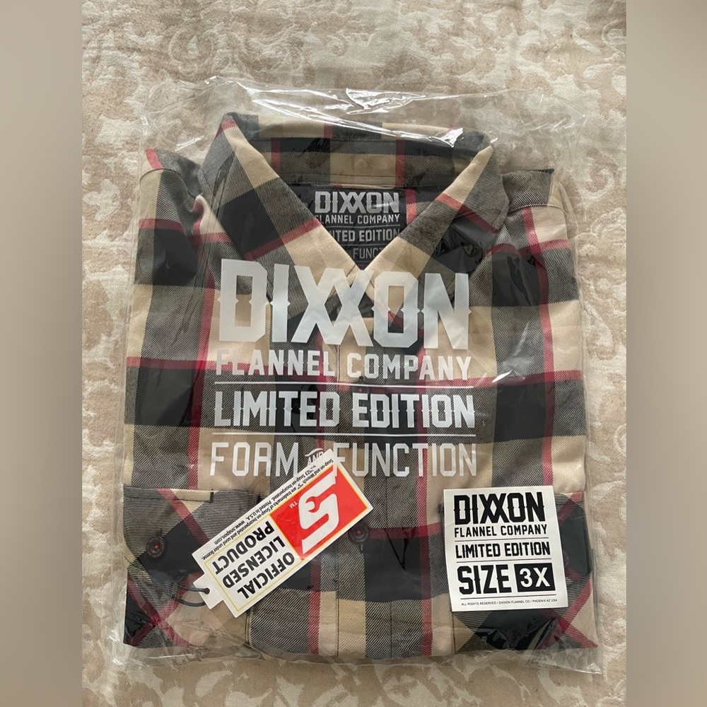 SnapOn Dixxon men’s 3X shirt